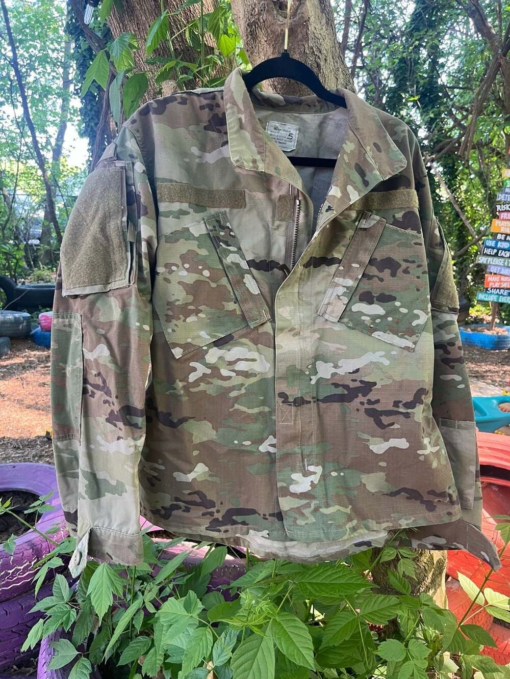 US Army OCP ACU Combat Jacket Medium Regular